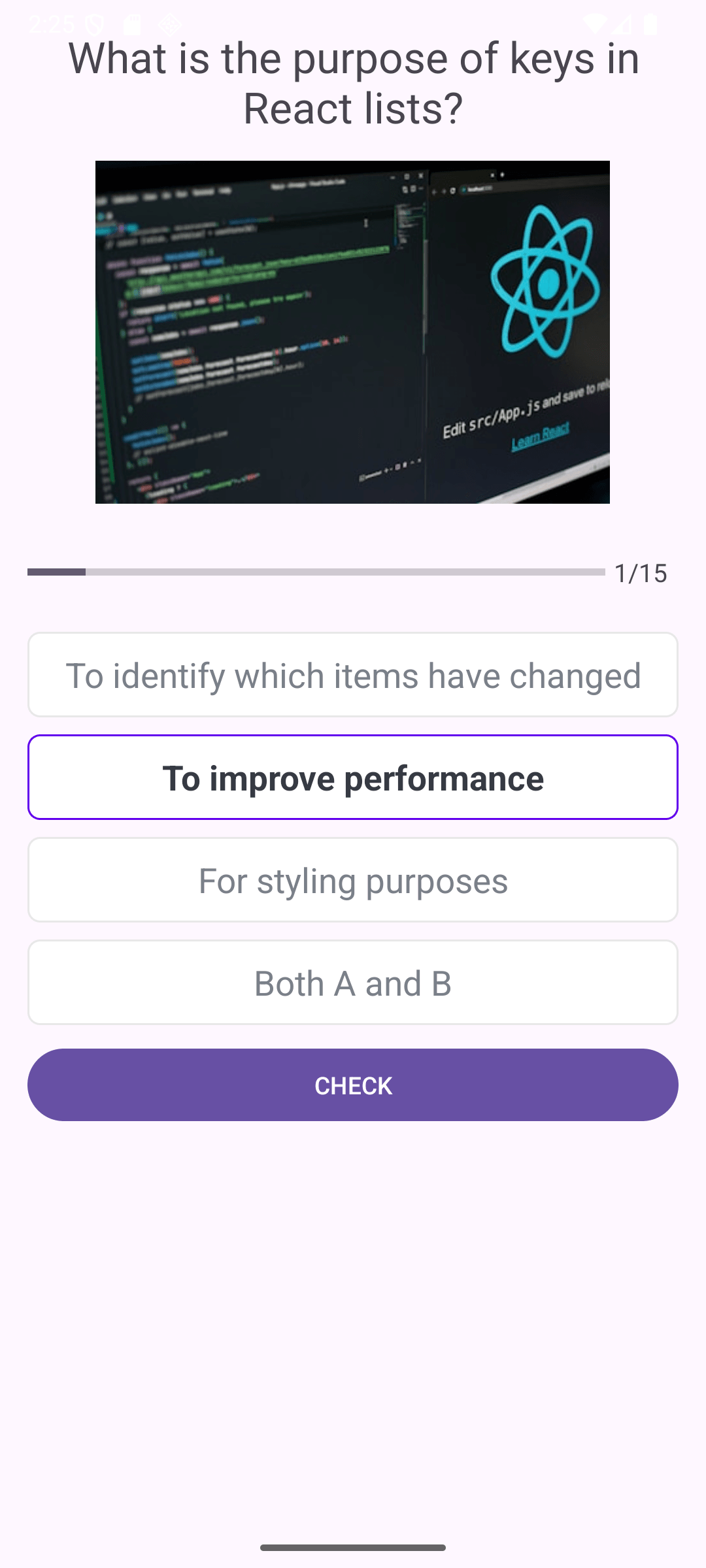 Kotlin Quiuzz Application